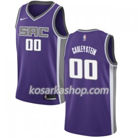 Dres Sacramento Kings Willie Cauley-Stein 00 Nike 2017-18 Ljubičasta Swingman